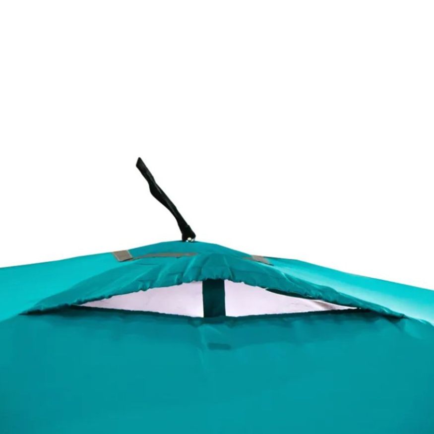 Шатер СЛЕДОПЫТ быстросборный, 5 стен, 3,4х3,25 м, h-2,30 м, S по полу 7,6 кв.м, цвет Waterfall