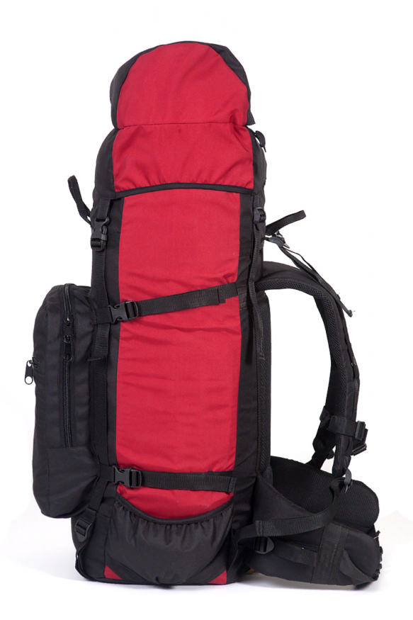 Рюкзак туристический Оптимал 1  черн.вишня, 90 л, ТАЙФ