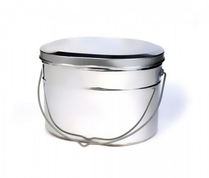 Котелок низкий 12,5 л крышка без ручек Роза Ветров