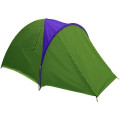 Палатка туристическая Кама-3 двухслойная, (100+215)*215*170 см, зелено-синий