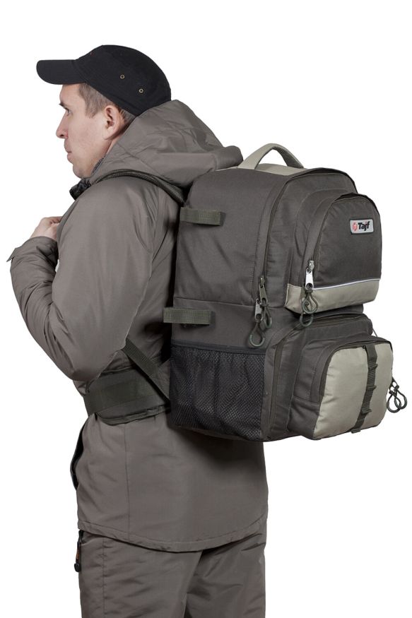 Рюкзак туристический Сарган 2, хаки, 50 л, ТАЙФ