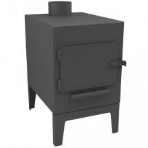 Печь "Буржуйка" с искрогасителем и трубой