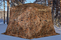 Палатка зимняя Higashi Camo Chum Hot DC (трехслойная, два слоя утеплителя)