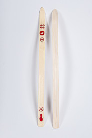 Лыжи Малыш, прогулочные детские 150 см, дерево