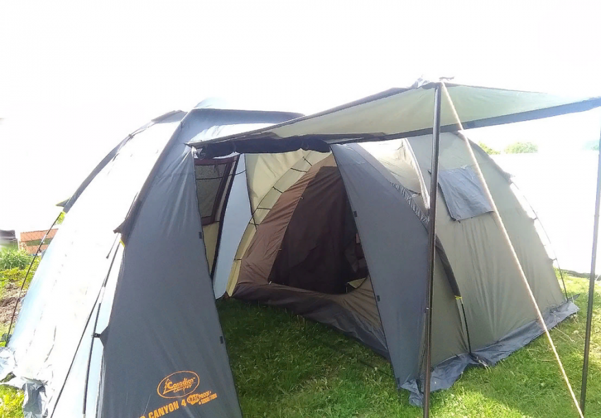 Палатка &amp;quot;Grand Canyon 4&amp;quot;, цвет forest, Canadian Camper