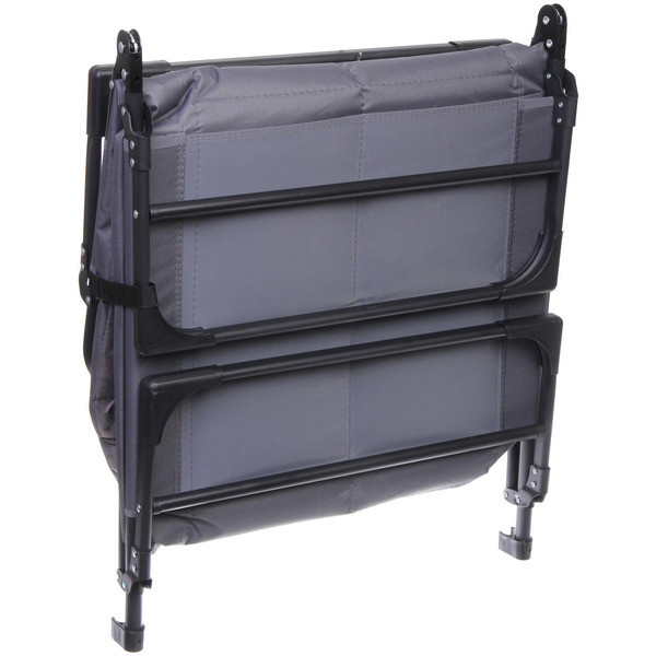 Раскладушка кемпинговая складная 195*64*30 см, серый