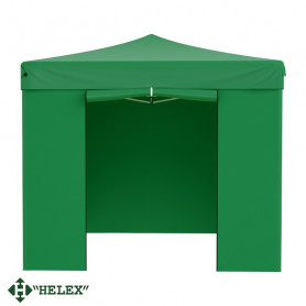 Тент-шатер Helex 24331 (раскладывается гармошкой), 3x3х3м полиэстер, зеленый