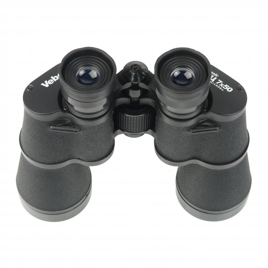Бинокль Veber Classic БПЦ 7x50 VL черный, кожа