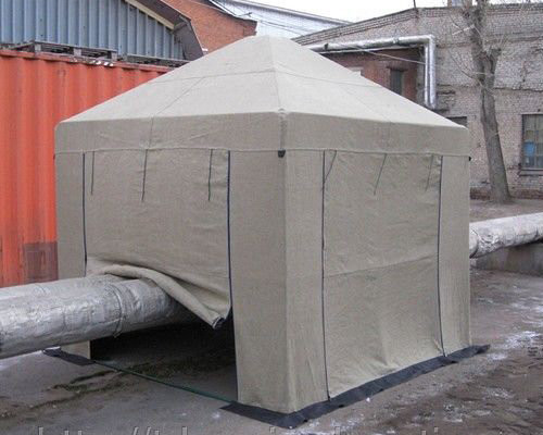 Палатка сварщика 3х3 м брезент